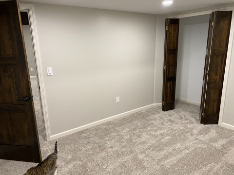 Basement - Tornado room with closet